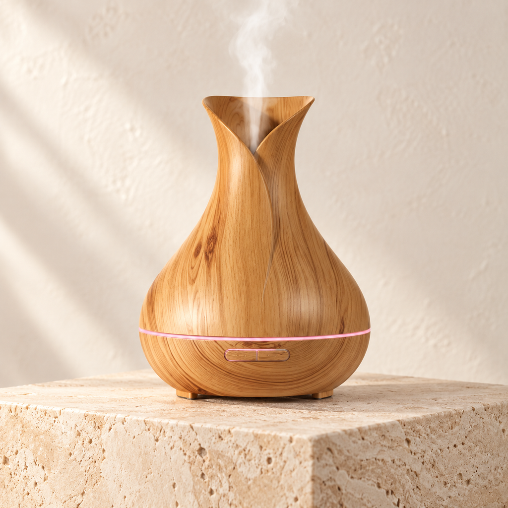 Sora Wood-Grain Aroma Diffuser