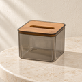 Cove Bamboo-Lid Tissue Holder