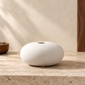 Pebble Ribbed Ceramic Bud Vase